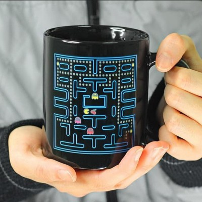Κούπα Μαγική Mega Γυαλιστερή “Pac Man” – Thermosensitive Pac Man Mug Χωρητικότητας 330ml