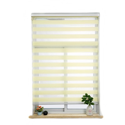120x180εκ Ρολοκουρτίνα Zebra Μερικής Συσκότισης Day & Night