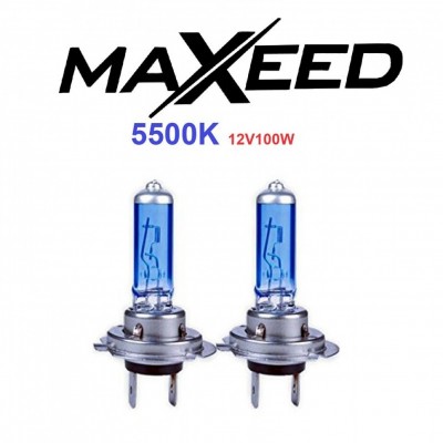 H4 Λάμπες Αυτοκινήτου Τύπου MAXEED XENON 5.500K 100W - Σετ 2 Τεμαχίων