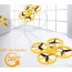 Ελικόπτερο Firefly Quadcopter Drone με Χειρισμό Χεριού και Φωτάκια LED XX-18