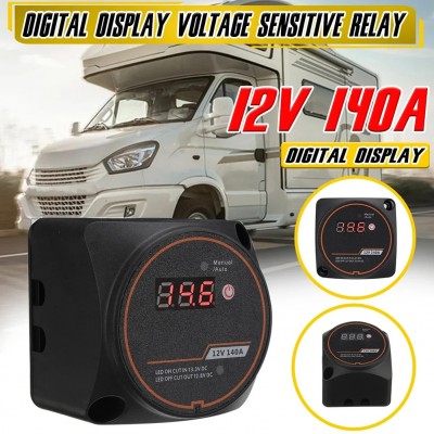 Αδιάβροχος 2x USB Ταχύ Φορτιστής QC3.0 12V Μηχανής / Μοτοσυκλέτας με Φωτεινό Βολτόμετρο - Μαύρο