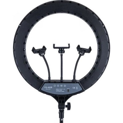 LED Ring Light Δαχτυλίδι 43cm, Φωτισμού 3200-5600K με Τρίποδο Δαπέδου & Τριπλή Βάση για Κινητών - LiveStream, Φωτογραφίσεις, Video