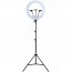 LED Ring Light Δαχτυλίδι 43cm, Φωτισμού 3200-5600K με Τρίποδο Δαπέδου & Τριπλή Βάση για Κινητών - LiveStream, Φωτογραφίσεις, Video