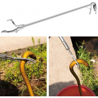 Ενισχυμένη Μεταλλική Λαβίδα 95εκ για Ερπετά και Φίδια