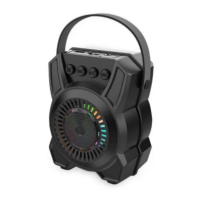 Mίνι Φορητό Ηχείο Bluetooth Karaoke Party – Subwoofer 3"/8W με Διακοσμητικό Φωτισμό LED ZQS-1315
