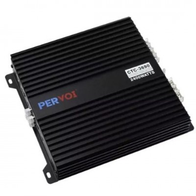 Ενισχυτής Αυτοκινήτου 2400W (max) με 4 Κανάλια Pervoi CTC-3690 Μαύρο