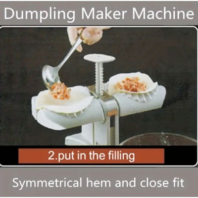 Χειροκίνητος παρασκευαστής ζυμαρικών – Dumpling maker