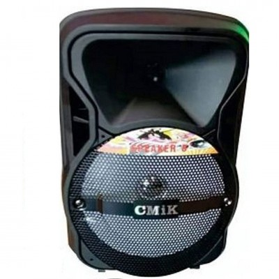 Bluetooth Σύστημα Karaoke με Ασύρματo Μικρόφωνo CMIK MK-B12 - Μαύρο