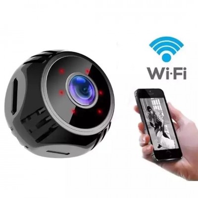 Mini Επαναφορτιζόμενη Κάμερα HD Video WiFi με Νυχτερινή Λήψη Andowl Q-S710 – Μαύρο