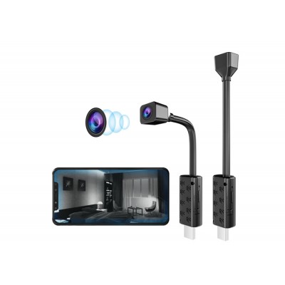 Κρυφή Κάμερα Παρακολούθησης Χωρητικότητας 32GB με Υποδοχή για Κάρτα Μνήμης Andowl Q-SX30