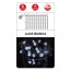 Ηλιακά Bubble Bars Λαμπάκια 5.8m Χριστουγεννιάτικα Πολύχρωμου RGB Φωτισμού με 8 Προγράμματα - Φωτάκια 20 LED Εξωτερικού Χώρου με Φωτοβολταϊκό Πάνελ
