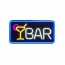 Led Φωτιζόμενη Διαφημιστική Πινακίδα "BAR" 56X33εκ