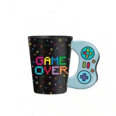 Κεραμική Γυαλιστερή Κούπα Game Over Τηλεχειριστήριο - Game Console Mug