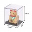 Μπέζ Γάτα Καλωσορίσματος 5εκ σε Προθήκη 65x55x50χιλ 99287 που Λειτουργεί με τον Ηλιο Χωρίς Μπαταρίες - Feng Shui Welcome Cat Solar