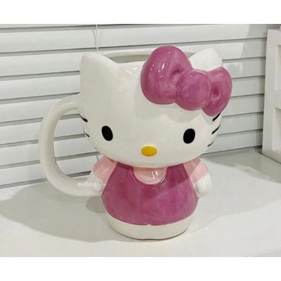 Τρισδιάστατη Κεραμική Κούπα "Hello Kitty"