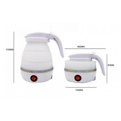 Travel Folding Electric Kettle Βραστήρας Ταξιδίου 0.6lt 600W SK614