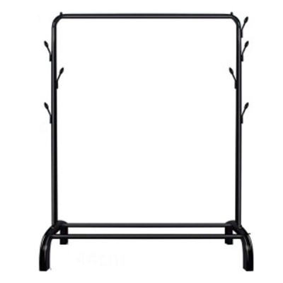 110x40x150cm Μονή Τροχήλατη Κρεμάστρα Δαπέδου Καλόγερος Παπουτσοθήκη Μεταλλικό