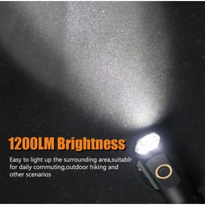 Super Bright Mini Φακός LED 1200 Lumens