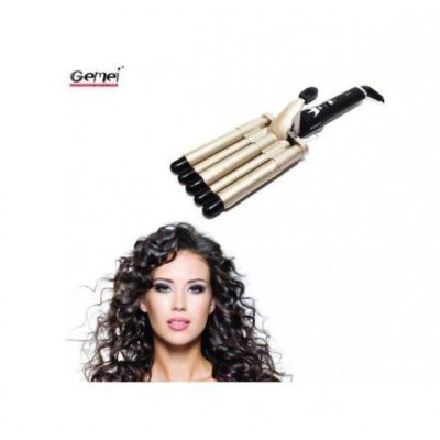 Τριπλό Ηλεκτρικό Ψαλίδι για Κυματιστό Look - KEMEI KM-1010 IONIC