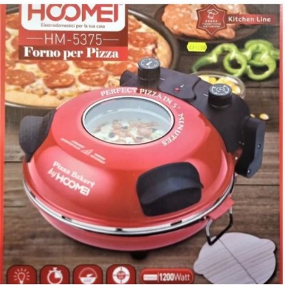 Αντικολλητικός Παρασκευαστής Πίτσας 1200W Hoomei HM-5380