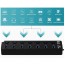 HQ-7-PORT Αντάπτορας-USB HUB Γρήγορης Φόρτισης & Μεταφοράς Δεδομένων έως 5Gbps με 7 Θύρες USB 3.0 LED Φωτισμό Λειτουργίας & Διακόπτες On/ Off
