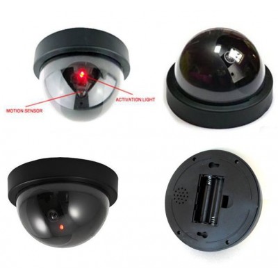 Ομοίωμα Κάμερας Ασφαλείας DOME με LED