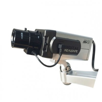 Ομοίωμα κάμερας Τύπου Box με LED που Αναβοσβήνει και Ανίχνευση Κίνησης