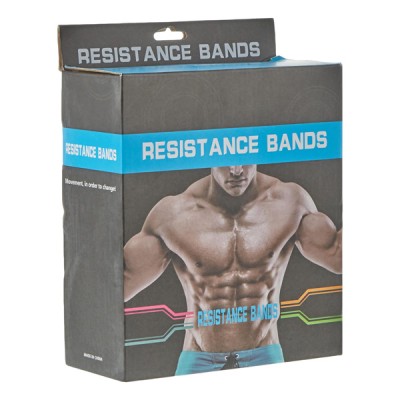 Σύστημα Εκγύμνασης Με 5 Λάστιχα Power Resistance Bands 94466