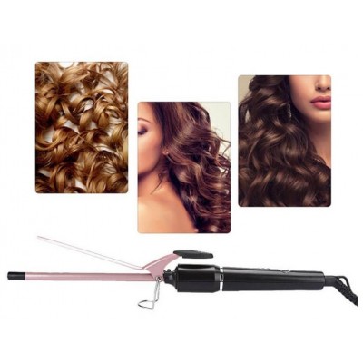 Ψαλίδι Μαλλιών 3 σε 1 - Κεραμική Ισιωτική, Μπούκλες & Τοστιέρα με Μεταλλικές Πλάκες 33W - Kemei KM-8851