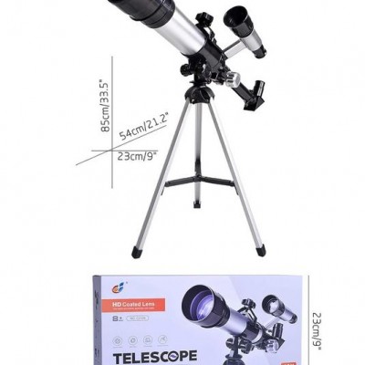 Ερασιτεχνικό Αστρονομικό Τηλεσκόπιο με Zoom 60x, Τρίποδο & Διόπτρα για Παιδιά και Αρχάριους C2158