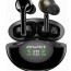 Αδιάβροχα Bluetooth Ακουστικά TWS HiFi Sound με Θήκη Φόρτισης Ασύρματα AWEI® T36 - Black