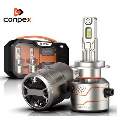 2 x Λαμπτήρες Conpex X8  Full Canbus LED Φώτα Πορείας Αυτοκινήτου 12V 9005 100W (2x50W) 6000K 10000Lm