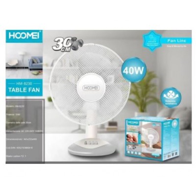 Ανεμιστήρας Box Fan 40W Διαμέτρου 30cm Hoomei
