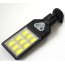 Μίνι Αδιάβροχος Ηλιακός Προβολέας 6 COB LED - 20x8εκ   με Τηλεχειριστήριο, Ανιχνευτή Κίνησης, Φωτοκύτταρο & Φωτοβολταϊκό Πάνελ