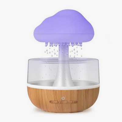 Led Συσκευή Αρωματοθεραπείας - Υγραντήρας Cloud Rain 300ml