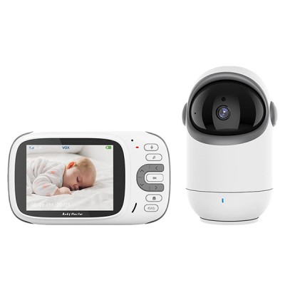 Baby Monitor VB802 Ασύρματη Ενδοεπικοινωνία Μωρού Κάμερα & Οθόνη 3,2" με Αμφίδρομη Επικοινωνία
