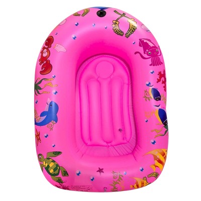 110cm  Βρεφική Φουσκωτή Βάρκα Baby Boat Ροζ