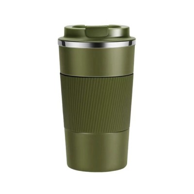 500ml  Μεταλικό Ανοξείδωτο Ποτήρι Θερμός με Πλαστική Επένδυση