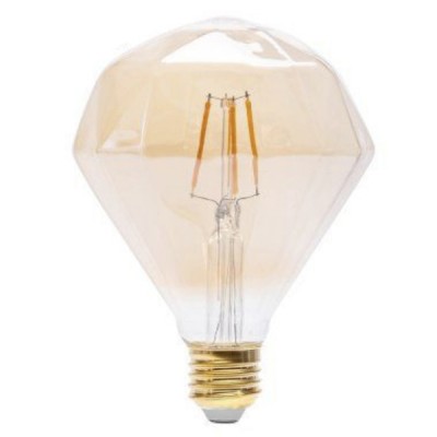 Λάμπα Νήματος "Διαμάντι" LED E27 4W 1800K 110x142