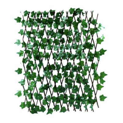 160x120cm Τεχνητός Φράχτης με Πράσινο Φύλλωμα