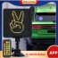 Οθόνη LED Smart Screen για το Πίσω Τζάμι με App – Photo & Κείμενα DIY