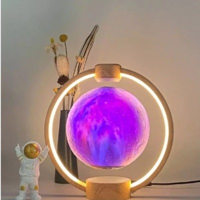 Μαγνητικό Φωτιστικό με Αιωρούμενο Φεγγάρι & Bluetooth 20cm