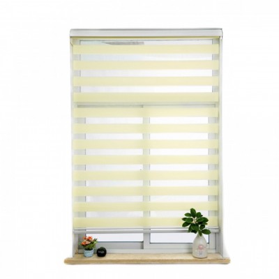 150x180εκ Ρολοκουρτίνα Zebra Μερικής Συσκότισης Day & Night