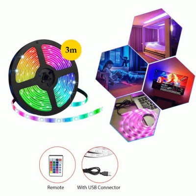Αδιάβροχη Ταινία Led 3 Μέτρων  Smd5050 10w/m με Τροφοδοσία Usb