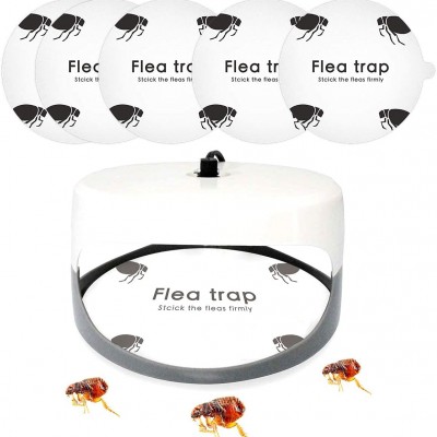 5 Τεμάχια Ανταλλακτικοί Αυτοκόλλητοι Δίσκοι για Ηλεκτρική Παγίδα για Ψύλλους και Έντομα - Electric Flea Trap