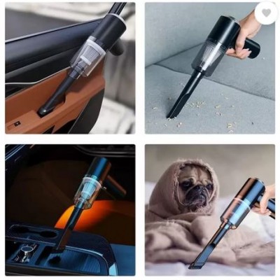 USB Επαναφορτιζόμενος Μίνι Ηλεκτρικός Φυσητήρας - Σκουπάκι Αναρρόφησης Υγρών / Στερεών F6001