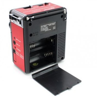 PX-299BTS Ηλιακό Φορητό Ηχείο Bluetooth με Αναλογικό Ραδιόφωνο AM-FM-SW, με Ηλιακό Πάνελ και Φακό