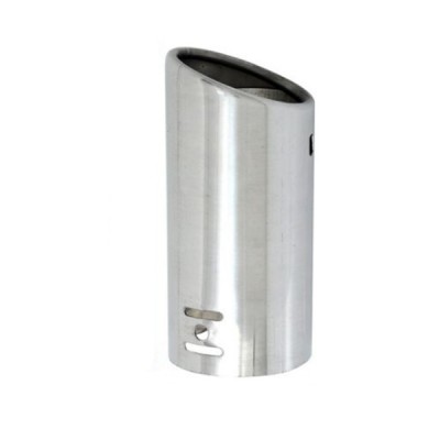 58mmx145mm Διακοσμητικό Άκρο - Μπούκα Εξάτμισης Inox για Αυτοκίνητα 1.5L-1.8L