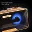 Φορητό Ηχοσύστημα Bluetooth USB/SD Karaoke Με 2 Μικρόφωνα Mp3 Player - Multimedia Speaker Μαύρο SD-301
