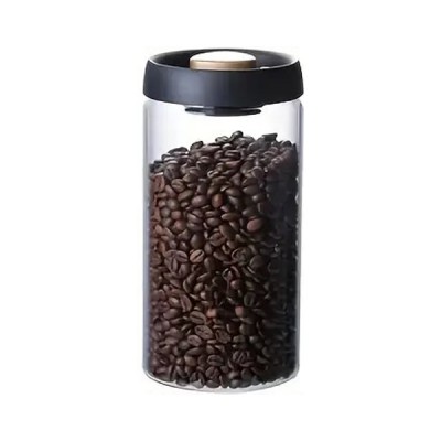 1800ml Γυάλινο Βάζο Αποθήκευσης Κουζίνας Με Αεροστεγές Κλείσιμο Καπακιού ZKM-1800